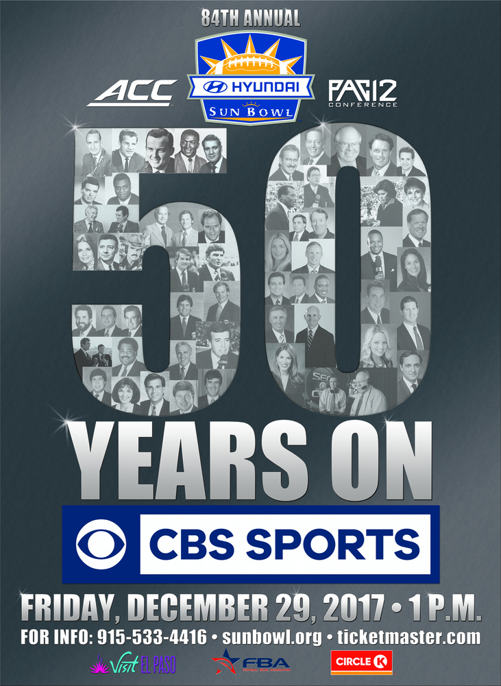 CBS and the Hyundai Sun Bowl Celebrate 50 Consecutive Years of Partnership